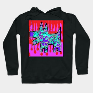 purple puppy 24 Hoodie